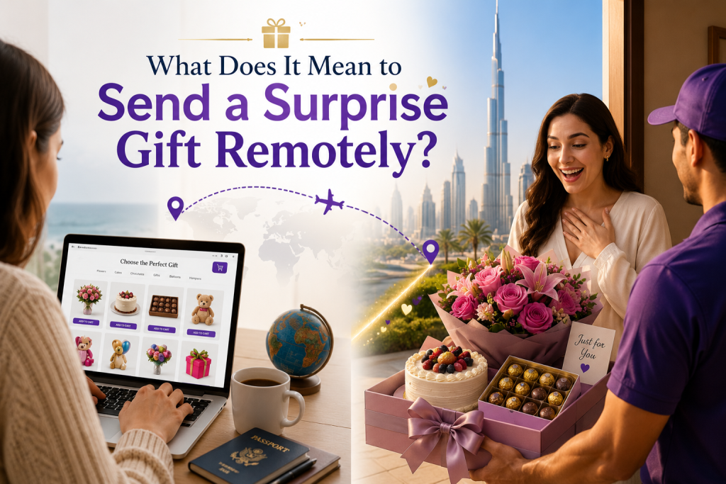 make image for this post What Does It Mean to Send a Surprise Gift Remotely?
